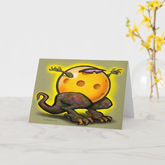 Pickleball Karte (Gelbe Blume)