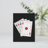 Pickleball-Karten für Pickleball-Spieler Postkarte (Stehend Vorderseite)