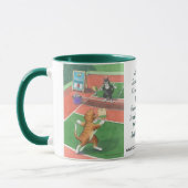 Pickleball Katzen Knospe u. Tony-Tasse Tasse (Links)