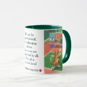 Pickleball Katzen Knospe u. Tony-Tasse Tasse (VorderseiteRechts)