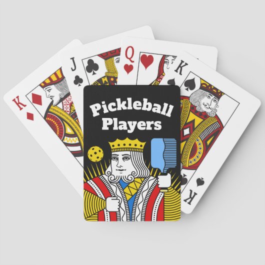 PICKLEBALL KING Playing Cards Spielkarten (Rückseite)