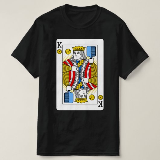 PICKLEBALL KING-T - SHIRT (Design vorne)