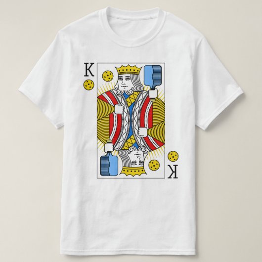 PICKLEBALL KING-T - SHIRT (Design vorne)