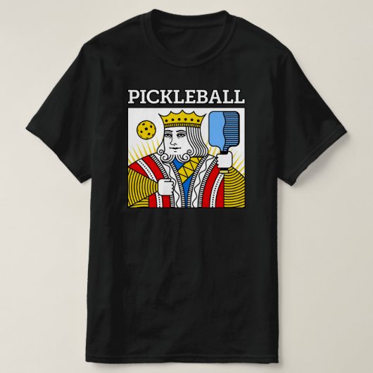 PICKLEBALL KING-T - SHIRT (Design vorne)