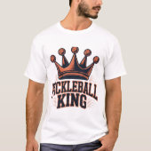 Pickleball King T-Shirt (Vorderseite)