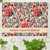 Pickleball Kitchen Dinker Geschirrtuch (Gefaltet)