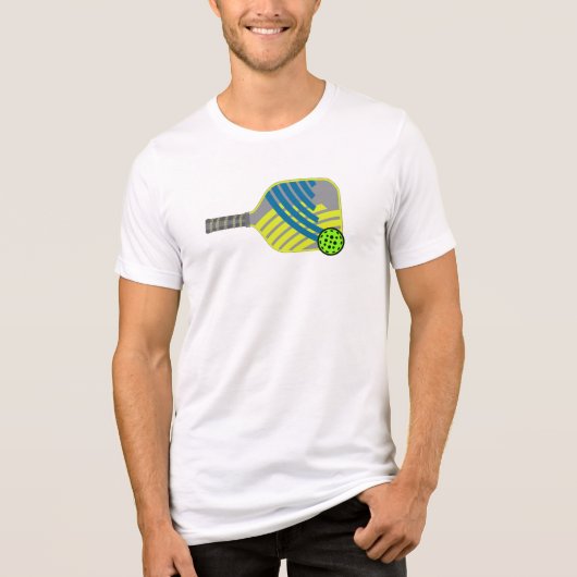 Pickleball-Kleidung Tri-Blend Shirt (Vorderseite)