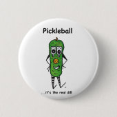 Pickleball Knopf Button (Vorderseite)