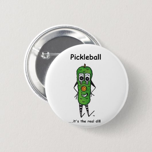 Pickleball Knopf Button (Vorne & Hinten)