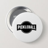 Pickleball-Knopf Button (Vorne & Hinten)