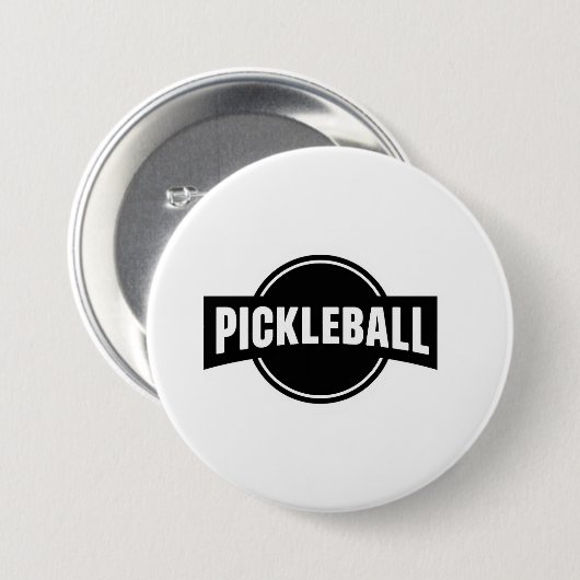 Pickleball-Knopf Button (Vorne & Hinten)