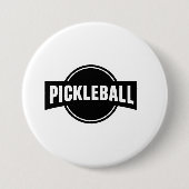 Pickleball-Knopf Button (Vorderseite)