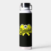 Pickleball-König Meister Trinkflasche (Rückseite)