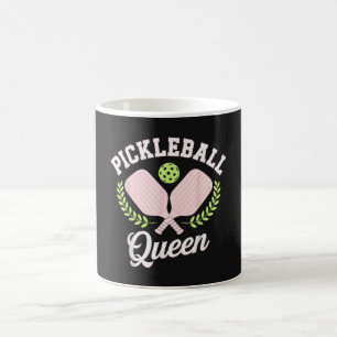 Pickleball-Königin Lustige Pickleball-Spielerin Kaffeetasse