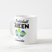 Pickleball Königin Pickleball Kaffeetasse (Vorderseite Links)