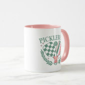 Pickleball-Kreuzpaddles Tasse (VorderseiteRechts)