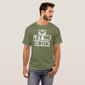 Pickleball Lass Mich Kochen T-Shirt (Vorne ganz)