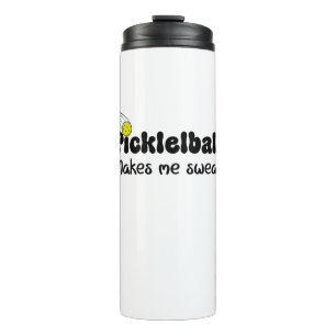 Pickleball Lässt Mich Fluchen – Lustiges Picklebal Thermosbecher