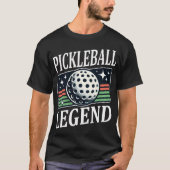 Pickleball Legend Dink It Paddel T-Shirt (Vorderseite)