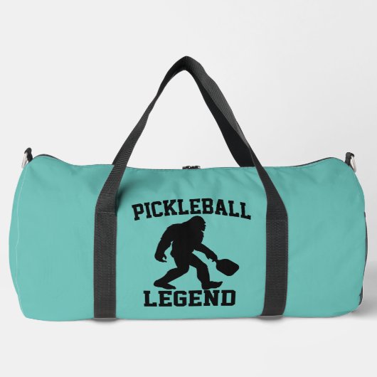 Pickleball Legend Funny Bigfoot Duffle Bag (Vorderseite)