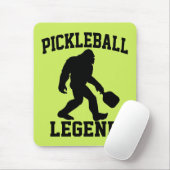 Pickleball Legend Funny Bigfoot Mousepad (Mit Mouse)