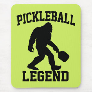 Pickleball Legend Funny Bigfoot Mousepad