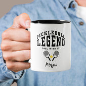 Pickleball Legend Individuelle Name Zitat Cooler S Tasse