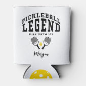 Pickleball Legend Individuelle Name Zitat Funny Co Dosenkühler (Vorderseite)
