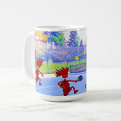 PICKLEBALL LEGEND - PERSONALISIEREN KAFFEETASSE (Vorderseite Links)