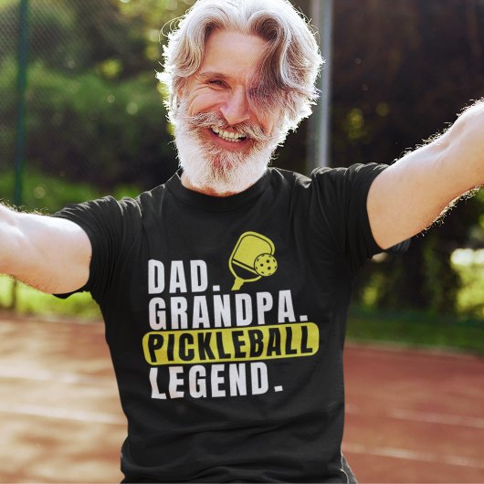 Pickleball Legend Tee for Dads & Grandpas