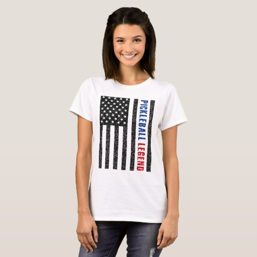 Pickleball Legend USA T-Shirt (Vorne ganz)