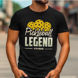 Pickleball Legende im Pickleball-Spieler T-Shirt<br><div class="desc">Mit dieser Pickleball Legende im Making T - Shirt können Sie sich auf dem Pickleball Court über Ihre Vorkenntnisse informieren.</div>