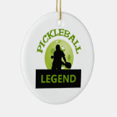 PICKLEBALL LEGENDE KERAMIKORNAMENT (Rechts)