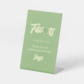 Pickleball Letzte Swing vor dem Ring-Sage-Party Sockelschild (Vorderseite)