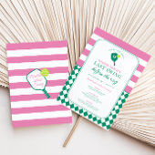 Pickleball letzte Swing vor der Einladung