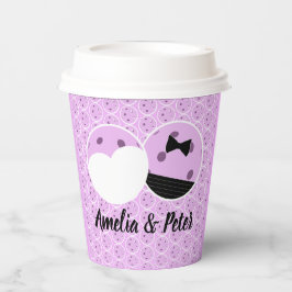 Pickleball Letzte Swing vor der Ring-Hochzeit Pappbecher