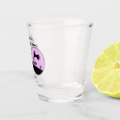 Pickleball Letzter Schlag vor der Hochzeitsringzer Schnapsglas (Rechts)