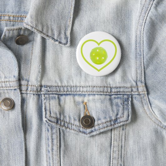Pickleball-Liebe Button (Beispiel)