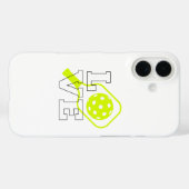 Pickleball-Liebe - Neon Paddle und Ball Design Case-Mate iPhone Hülle (Rückseite (Horizontal))