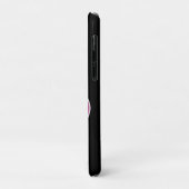 Pickleball Liebe Weißes Herz Magenta Pickleball Case-Mate iPhone Hülle (Hinten/Links)