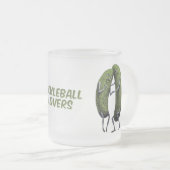 Pickleball Liebhaber! Mattglastasse (VorderseiteRechts)
