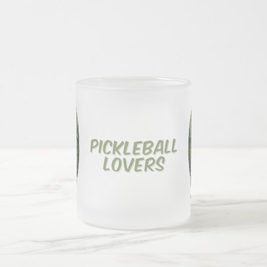 Pickleball Liebhaber! Mattglastasse (Mittel)