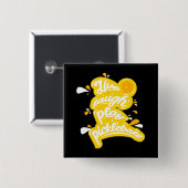 Pickleball - Live Laugh Play Pickleball Button (Vorne & Hinten)