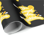 Pickleball - Live Laugh Play Pickleball Geschenkpapier (Rolleneckpunkt)