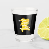 Pickleball - Live Laugh Play Pickleball Schnapsglas (Vorderseite)