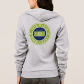 Pickleball: Live-Live-Pickleball Hoodie (Rückseite)