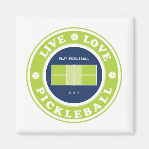 Pickleball: Live-Live-Pickleball Magnet