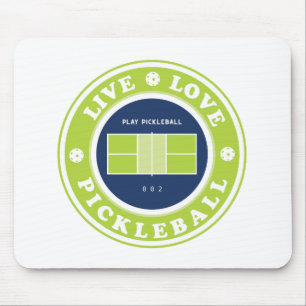 Pickleball: Live-Live-Pickleball Mousepad