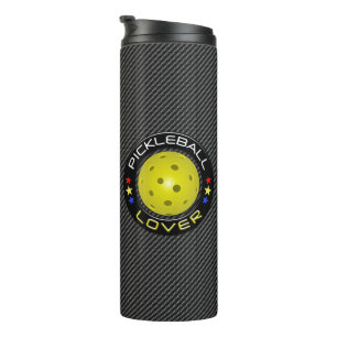 Pickleball Lover 1 Image Options Thermal Tumbler Thermosbecher