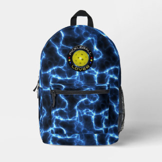 Pickleball Lover 1 Optionen Print Cut Sew Bag Bedruckter Rucksack